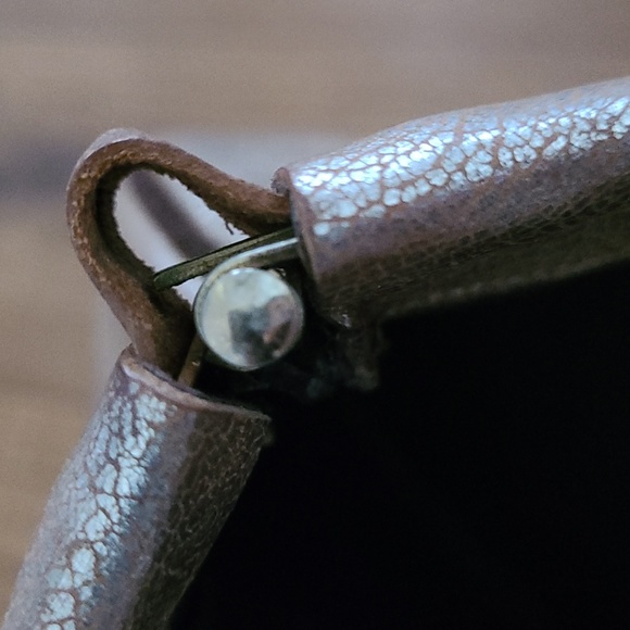 RARE Calleen Cordero Leather Clutch - Picture 6 of 7